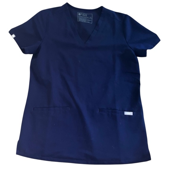 FIGS Casma Three-Pocket Scrub Top - Picture 3 of 4